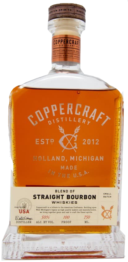 Coppercraft Distillery Blend of Straight Bourbon
