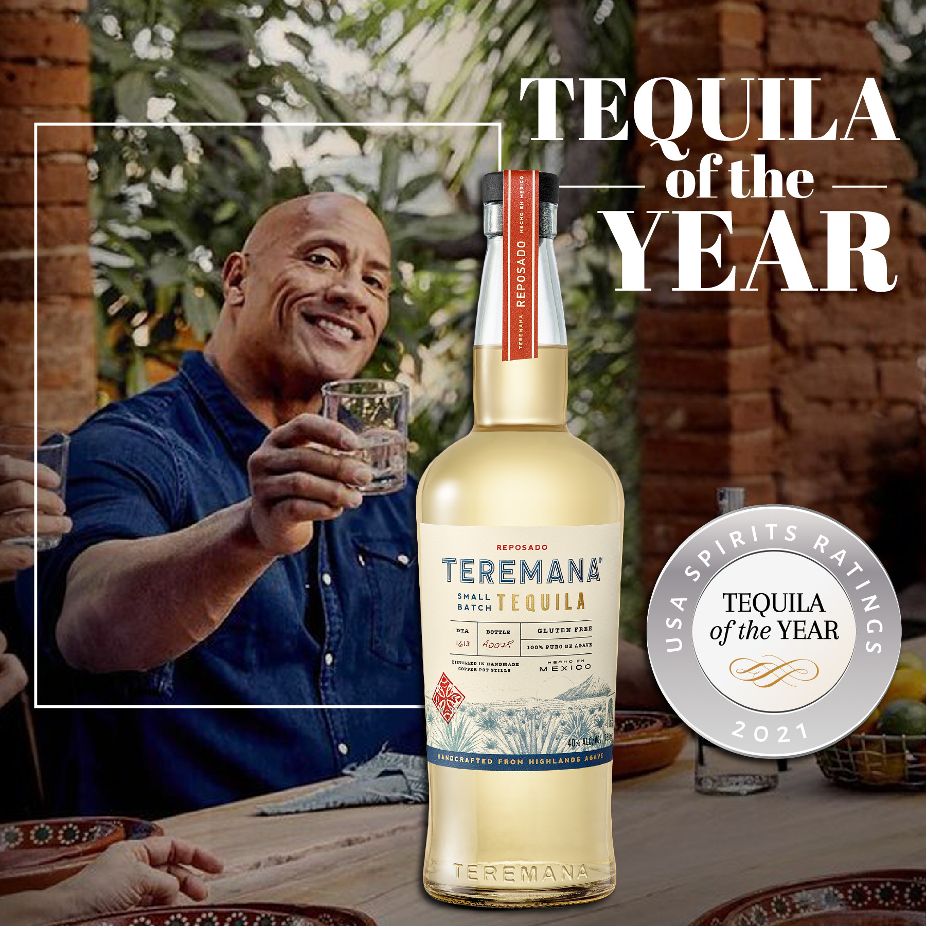 Tequila of the year - Teremana Tequila