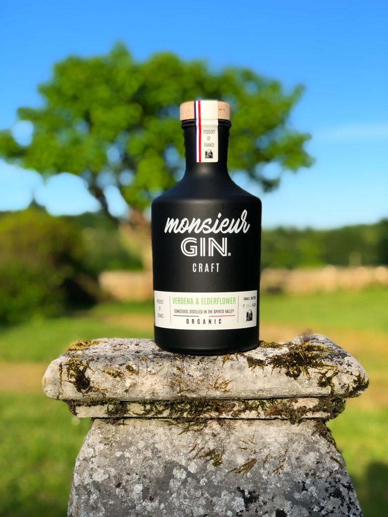 Monsieur Gin from France - Winner of Gold medal at the USA Spirits