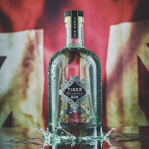 Tiger Premium Gin From United Kingdom - Winner Of Gold Medal At The Usa 