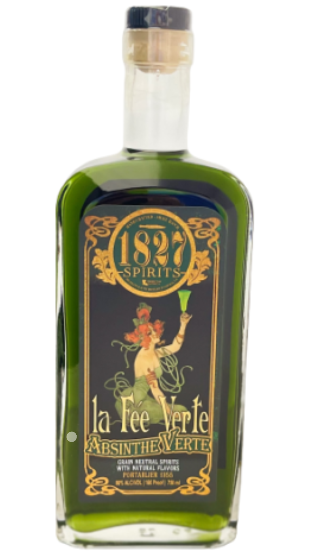 1827 Spirits Absinthe Verte from United States Winner of Silver medal