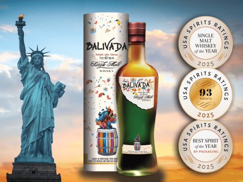 Photo for: Balivada Malt de Goa Crowned “Single Malt Whisky of The Year” at USA Competition