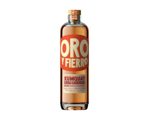 Logo for: Oro y Fierro Kumquat Chili Liqueur