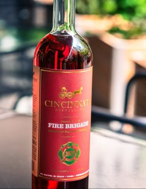 Logo for: Cincinnati Distilling Fire Brigade Cinnamon Flavored Whiskey