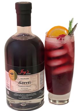 Logo for: Joy’s Island  Spice Sorrel Hibiscus Elixir