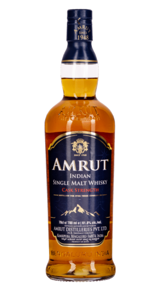 Photo for: Amrut Indian Single Malt Whisky Cask Strength 61.8%