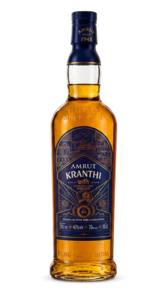 Photo for: Amrut Kranthi Indian Single Malt Whisky
