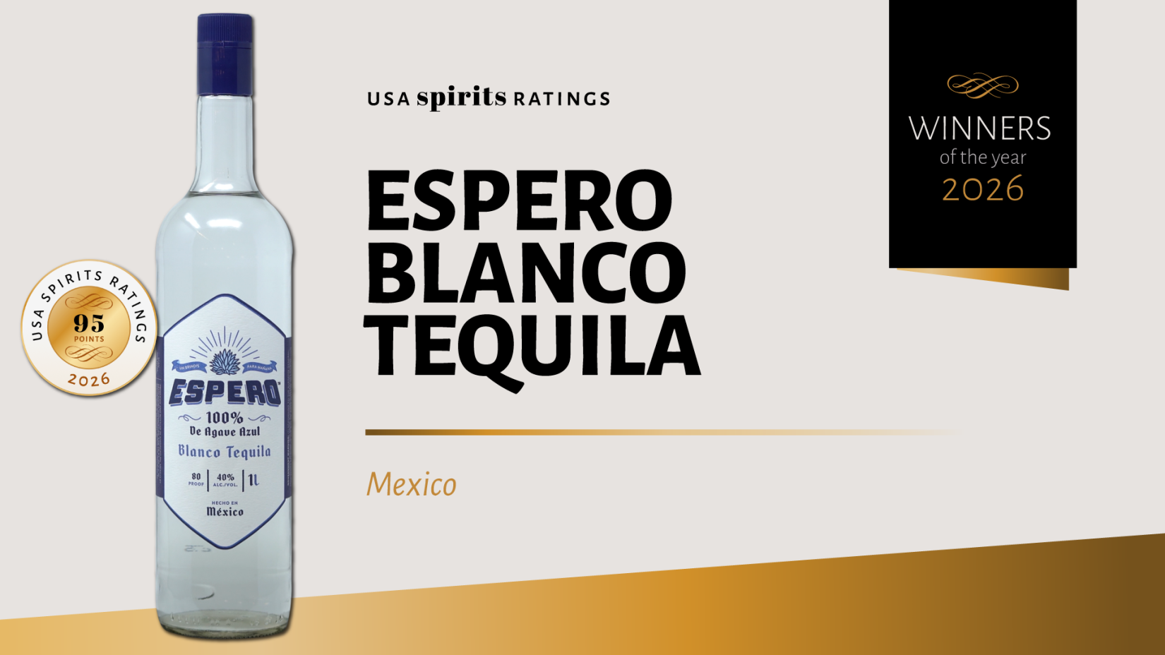 Photo for: Espero Blanco Tequila